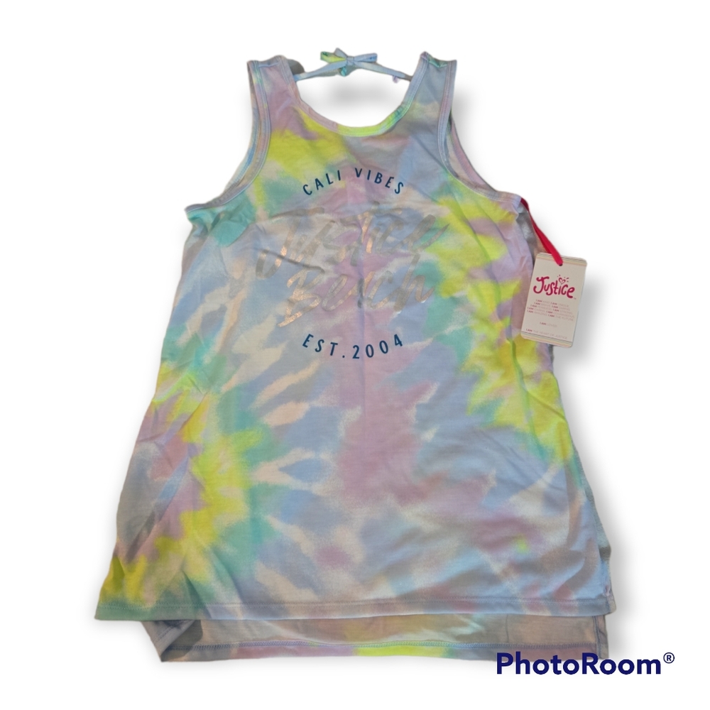 Justice Tie Dye Swim Cover Up